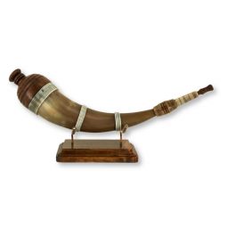 Randolph County North Carolina Style Banded Powder Horn