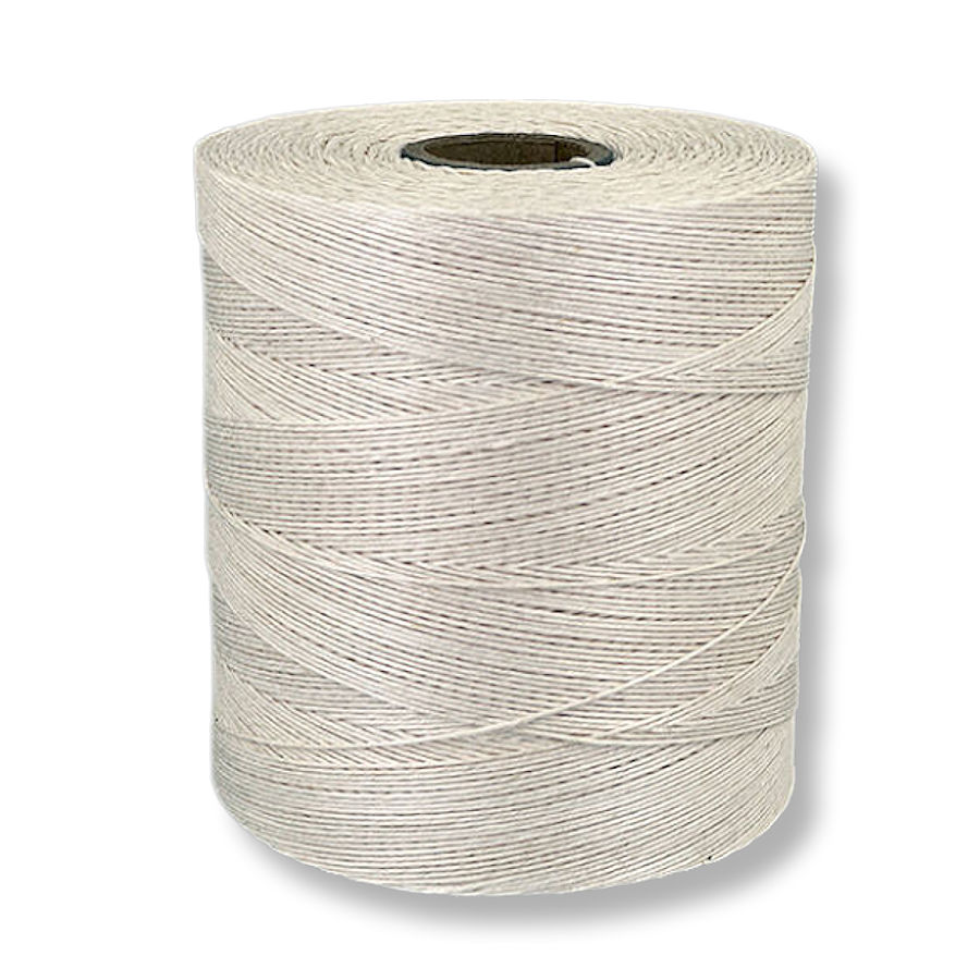 Heavy Linen Thread, 4-Cord, Waxed | Craft Thread | Crazy Crow Trading Post