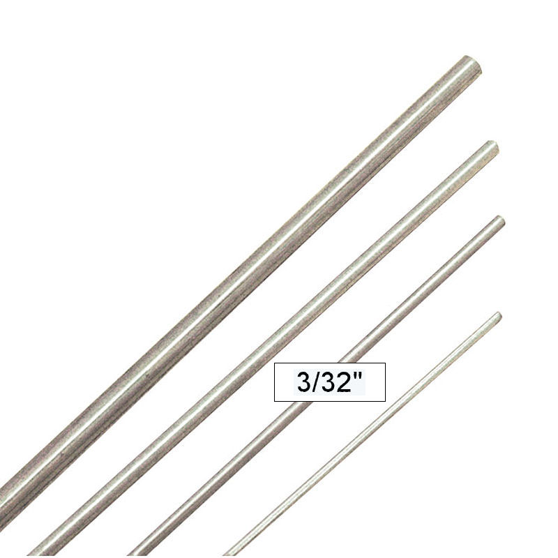 Nickel Silver Rods for Cutler's Pins 3/32" x 12" Crazy Crow Trading