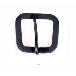 Square Plain Hand Forged Utility Buckle - 3/4", No Bar