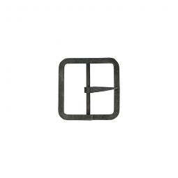 Hand Forged Utility Buckles - 3/4" Square Plain with Bar