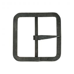 Hand Forged Utility Buckles - 1- 1/2" Square Plain with bar