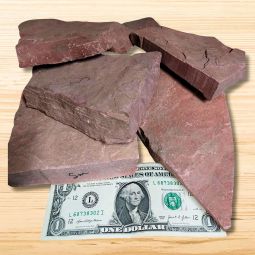 Pipestone Slabs for Carving, 3"x4"