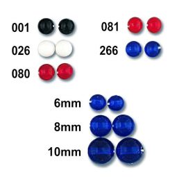 Round Glass Trade Beads - 10mm