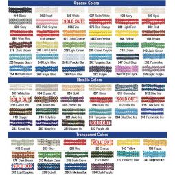 Czech Cut Seed Beads - 13/0 Strung