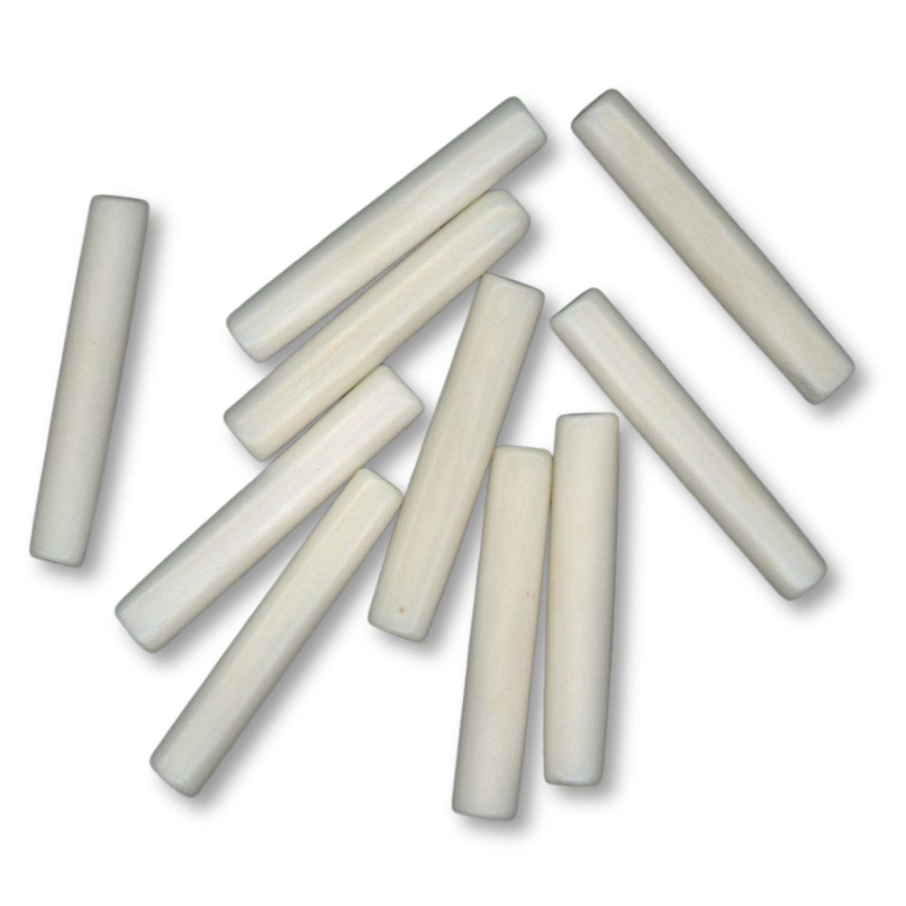 COBRA Bone Beads 1連 Genuine Bone Tubes - 1-1/2