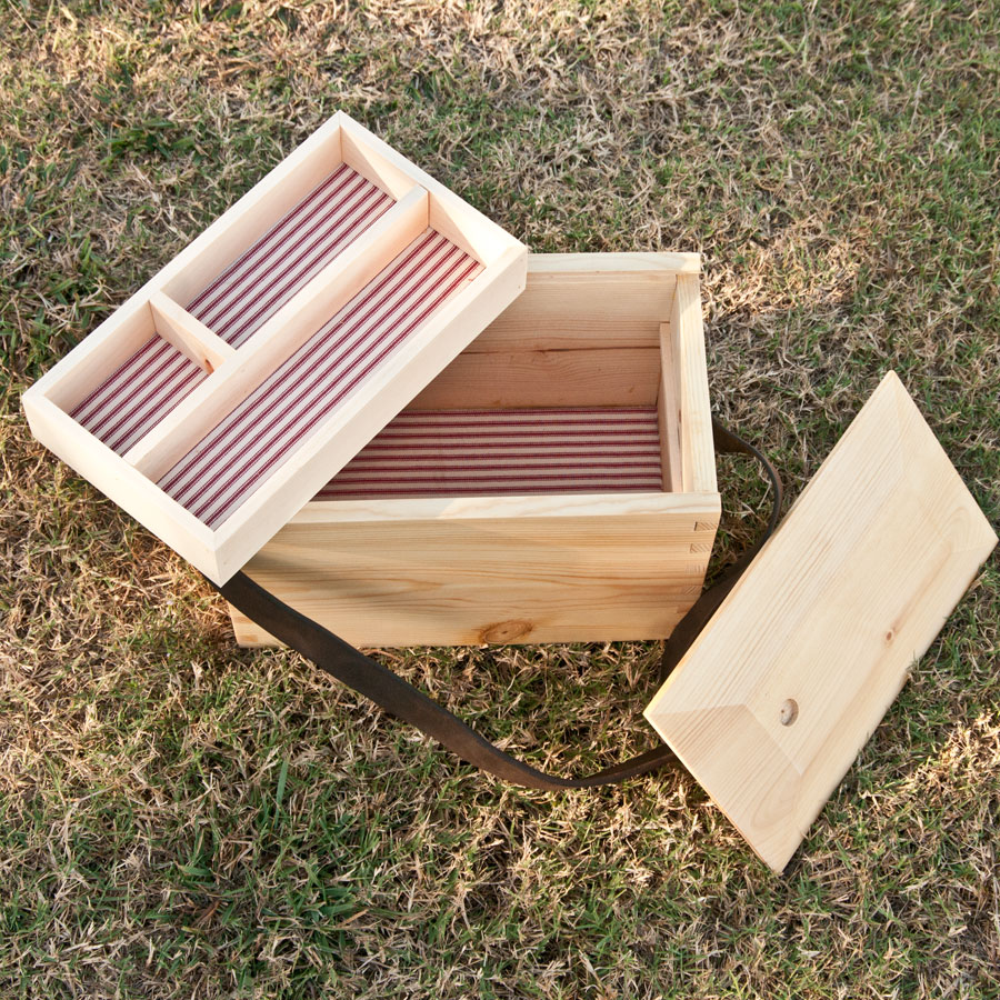 Black Powder Shooting Box Range Box for Shooters