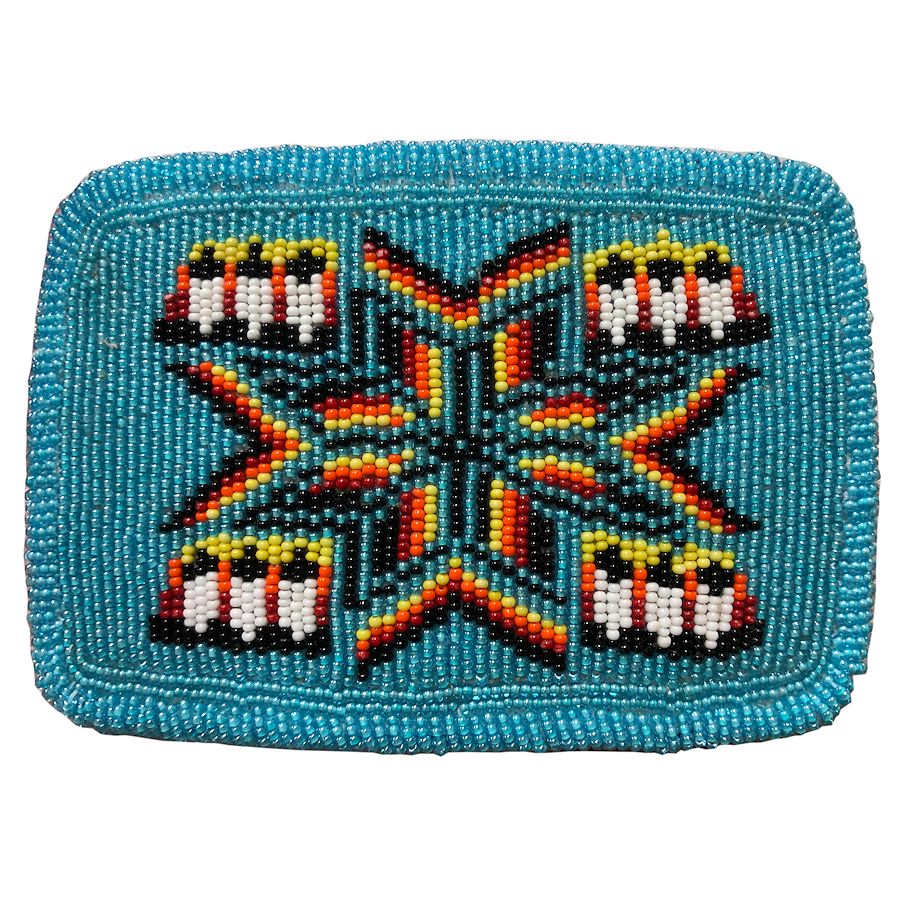 Crazy Crow Trading Post Native American Style Beaded Belt Buckles