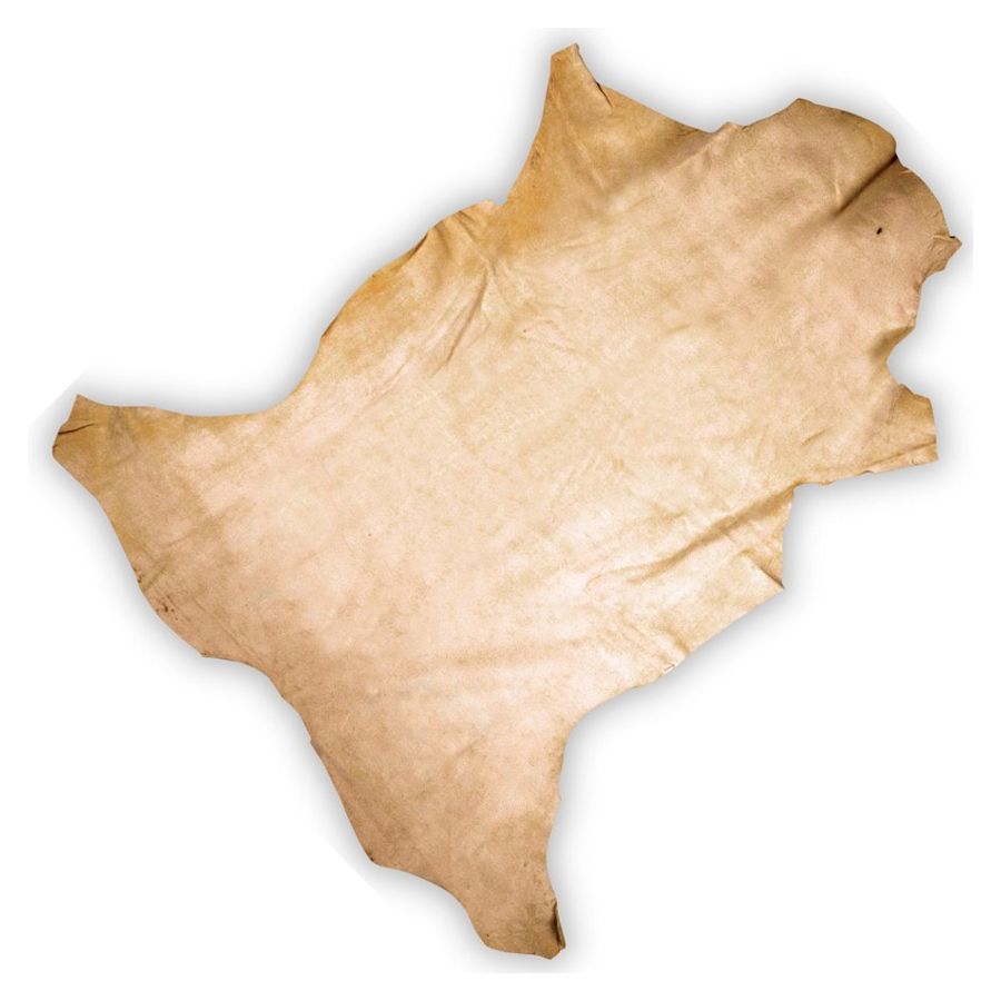 Genuine German-Tan Smoked Buckskin | Craft Leather | Crazy Crow