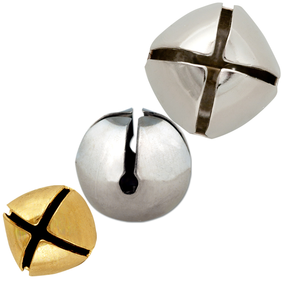 Sleigh Bells with Holes, 1-1/2