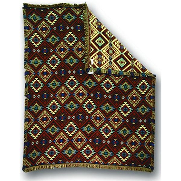 Jacquard Throw Blanket Sierra 48"x60" Crazy Crow Trading Post
