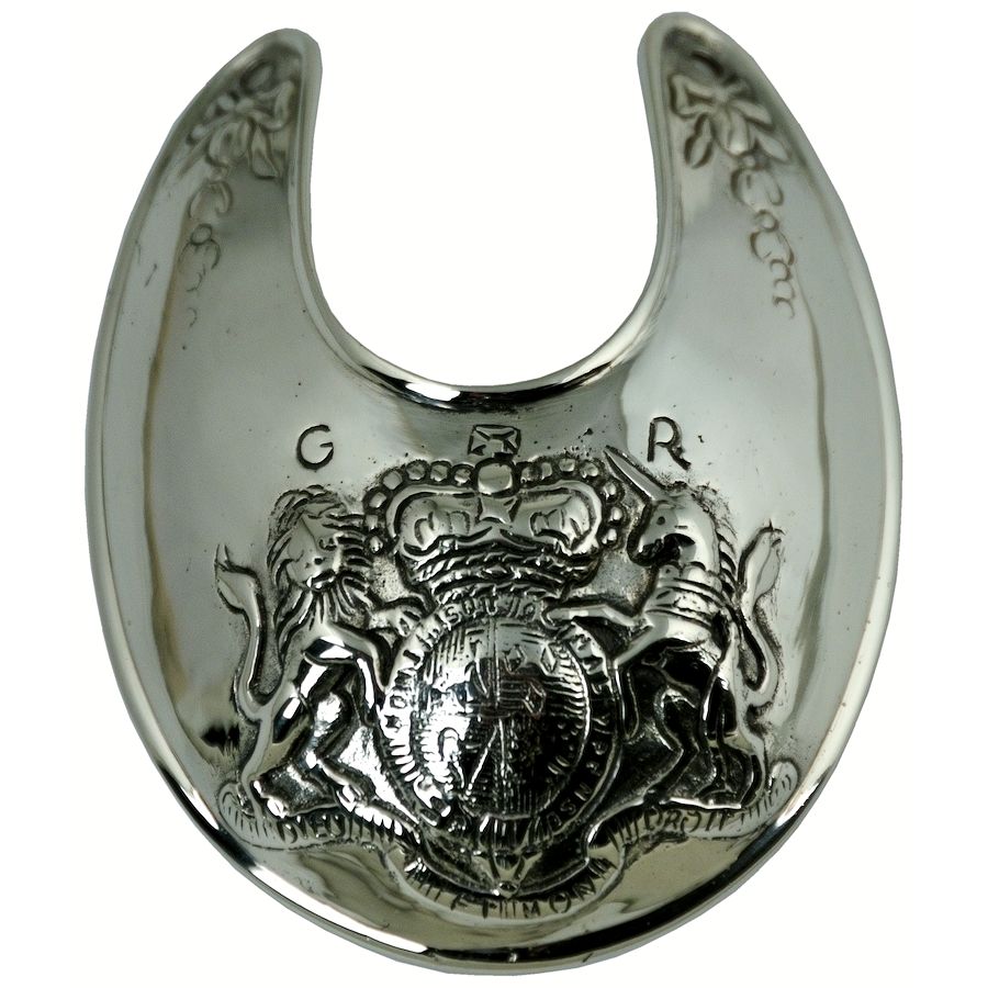 Nickel Silver w/Engraved Crest Crazy Crow Trading Post