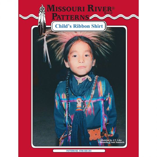 Child's Ribbon Shirt Pattern | Crazy Crow Trading Post