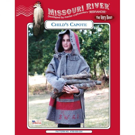 Child's Blanket Capote Pattern Crazy Crow Trading Post