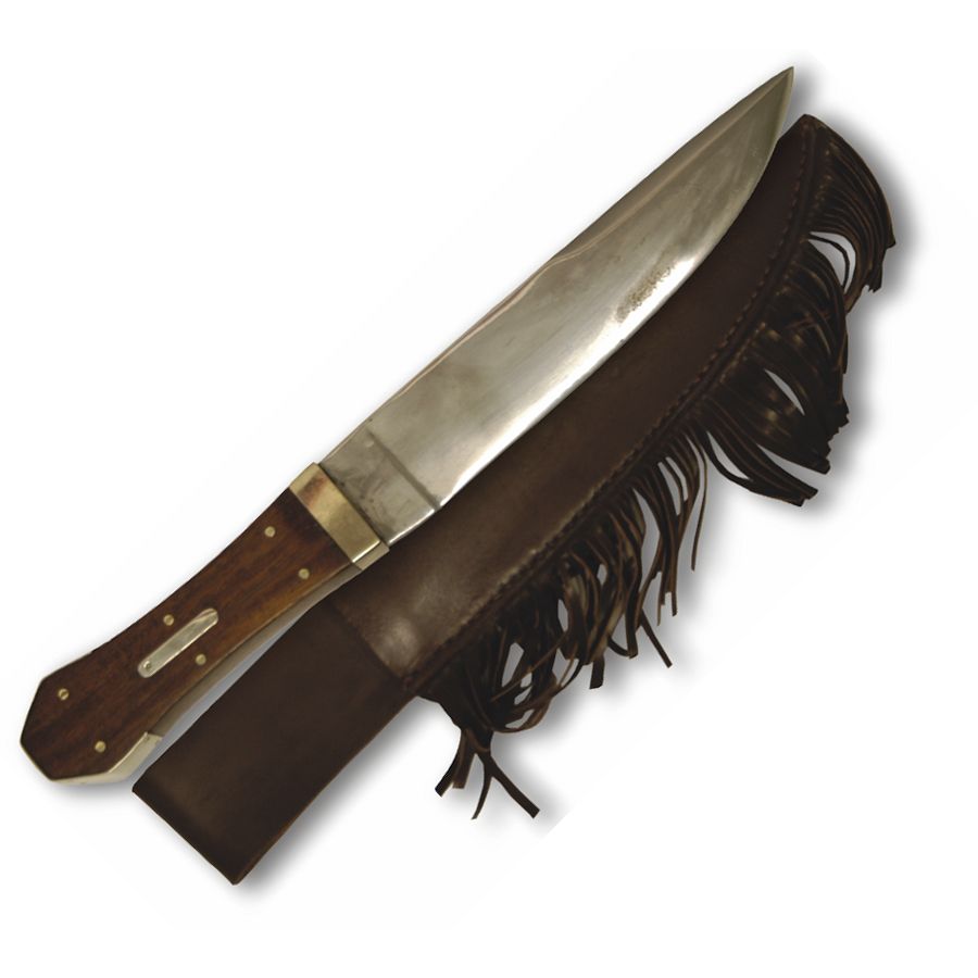 Cherokee Bowie Knife with Sheath Crazy Crow Trading Post
