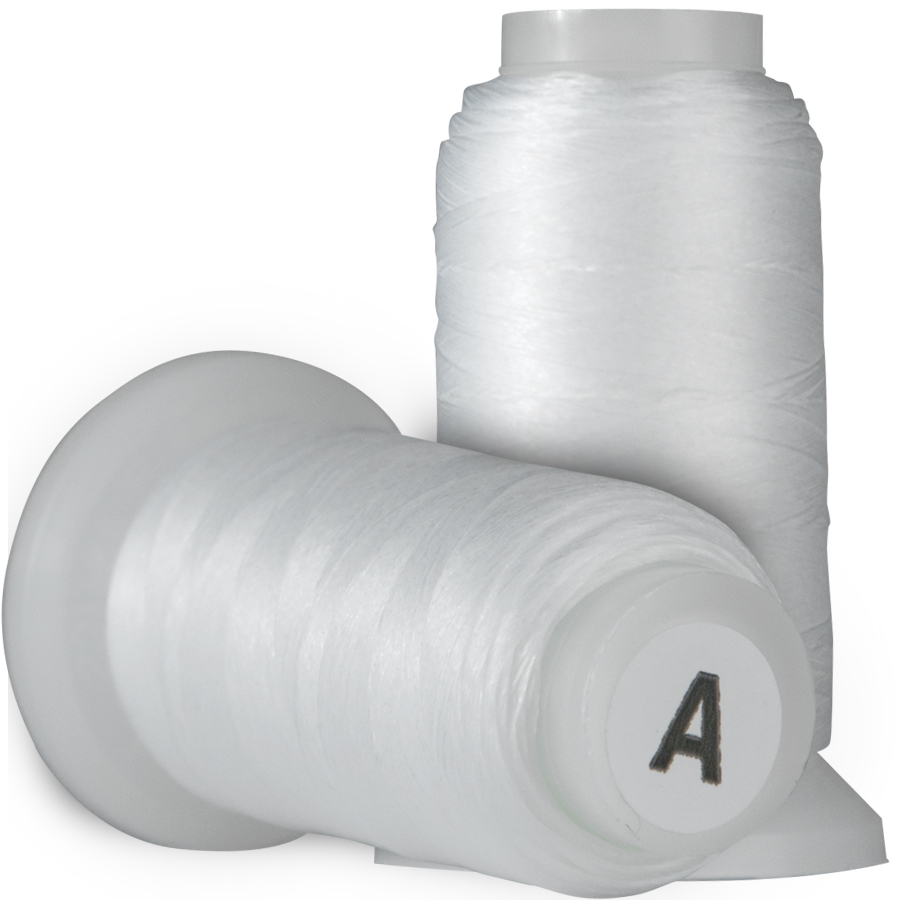 White Nymo Thread Size A Spool 200 Yds Crazy Crow Trading Post