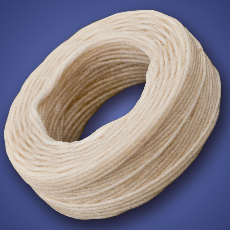 Waxed Cord Natural Linen Crazy Crow Trading Post