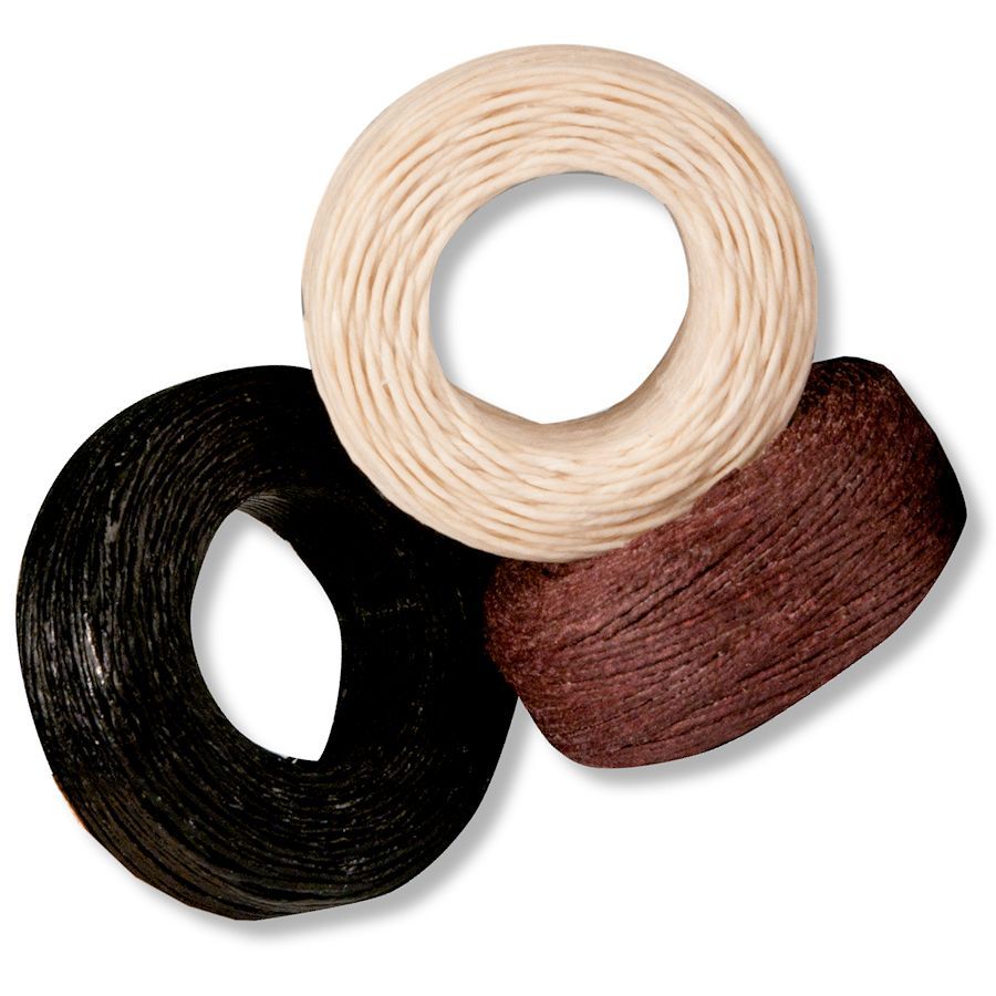 Waxed Linen Cord 5 Ply, 25 Yards Crazy Crow Trading Post