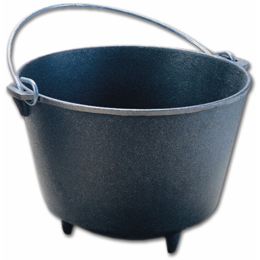 No. 7 Cast Iron Cooking Kettle Cast Iron Cookware Crazy Crow Trading Post