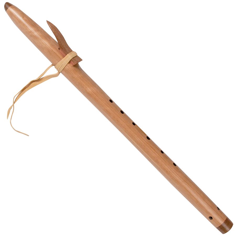 Standard Indian Love Flute with End Caps Wooden Flutes Crazy Crow