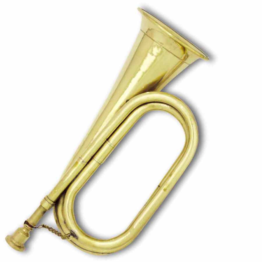 Brass Bugle, 111/2" Crazy Crow Trading Post