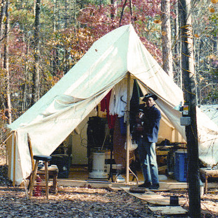 Civil War Wall Tents | Canvas Tents | Crazy Crow Trading Post