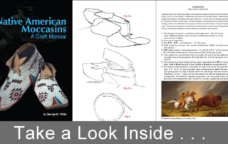 Native American Moccasins, A Craft Manual by George M. White - Crazy Crow Trading Post