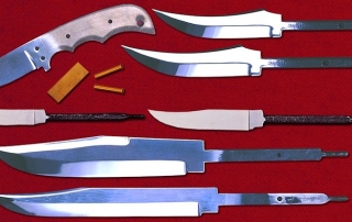 Steels used in Crazy Crow Knife Blades