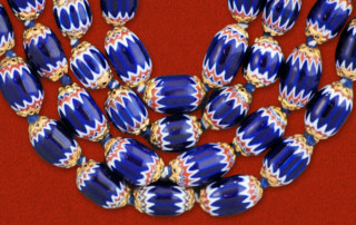 Venetian Chevron Trade Beads - Crazy Crow Trading Post