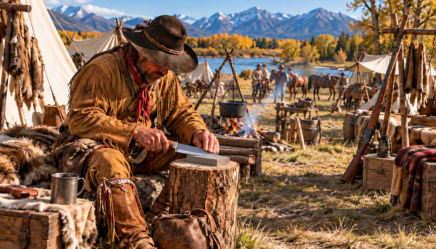 Sharpening Your Knife Blade – Knife Care Article from Crazy Crow Trading Post Knife Sharpening Article by Crazy Crow Trading Post