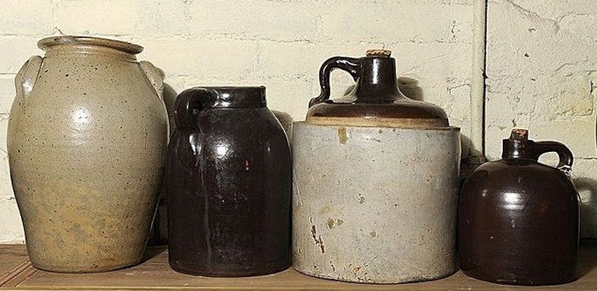 Stoneware Crock Jugs Alcohol On The American Frontier