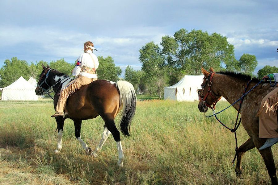 1838 Mountain Man Rendezvous - 1838 Rendezvous Association - Wind River Heritage Center