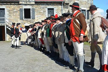 Fort Ticonderoga Defiance and Independence: 1777 Battle Re-enactment