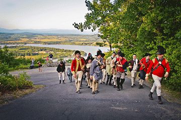 Fort Ticonderoga Defiance and Independence: 1777 Battle Re-enactment