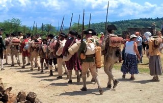 Fort Ticonderoga - Defiance & Independence: 1777 Battle Re-enactment