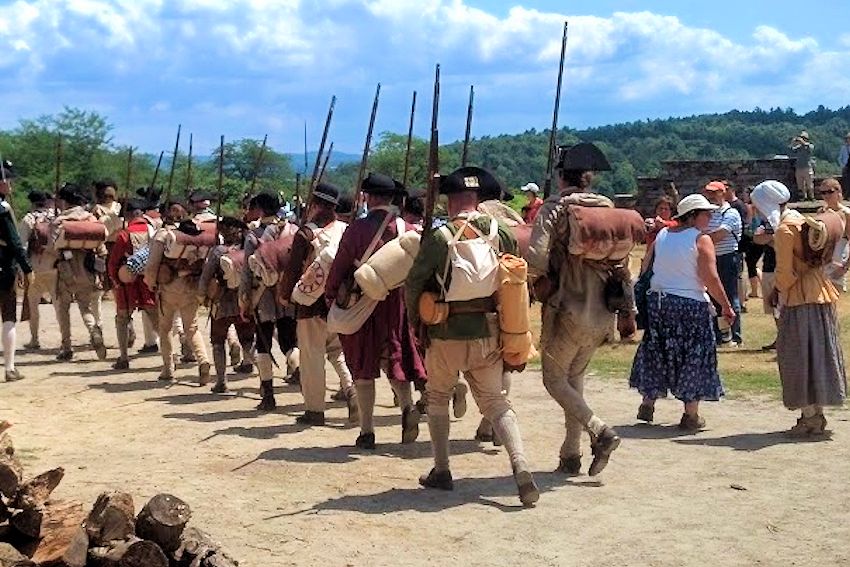 Fort Ticonderoga - Defiance & Independence: 1777 Battle Re-enactment
