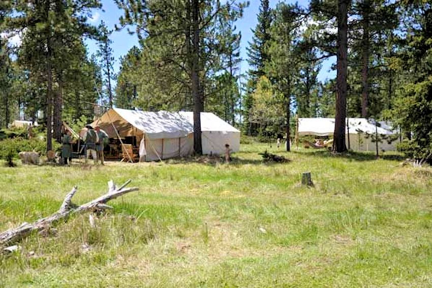 Black Hills Rendezvous - Flag Flag Mountain-Hughes Draw-Black Hills - Muzzle Loaders of the Black Hills