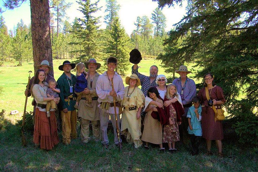 Black Hills Rendezvous - Flag Flag Mountain-Hughes Draw-Black Hills - Muzzle Loaders of the Black Hills