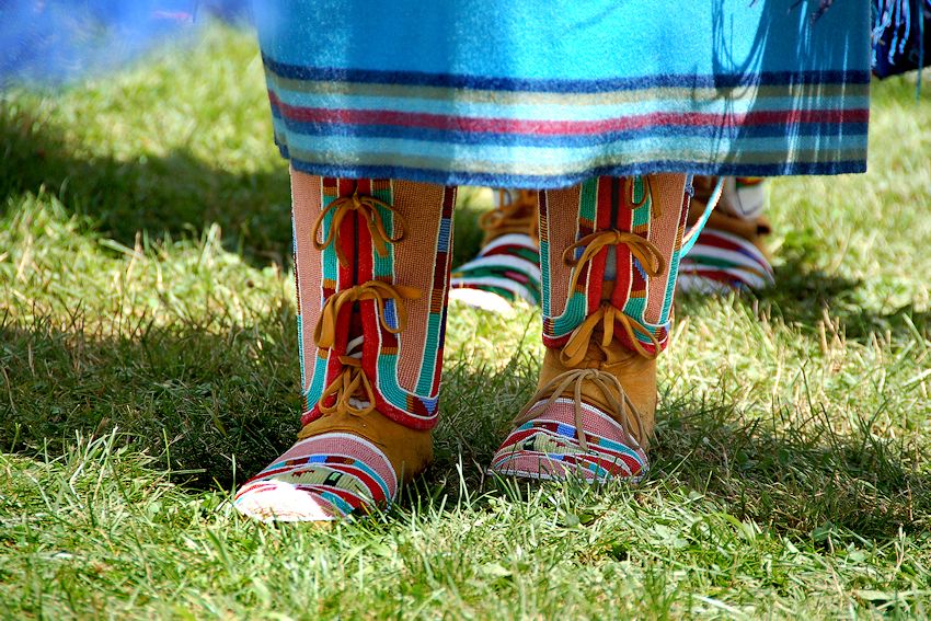 Native American Indian Pow Wow Dancing