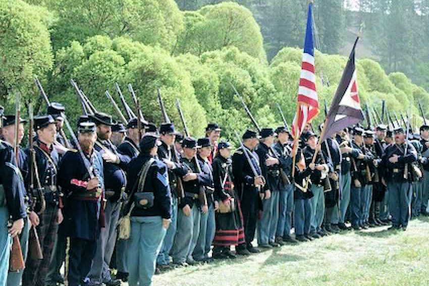 Civil War Battle of Snoqualmie Reenactment - Washington Civil War Association (WCWA) - Historic Meadowbrook Farm