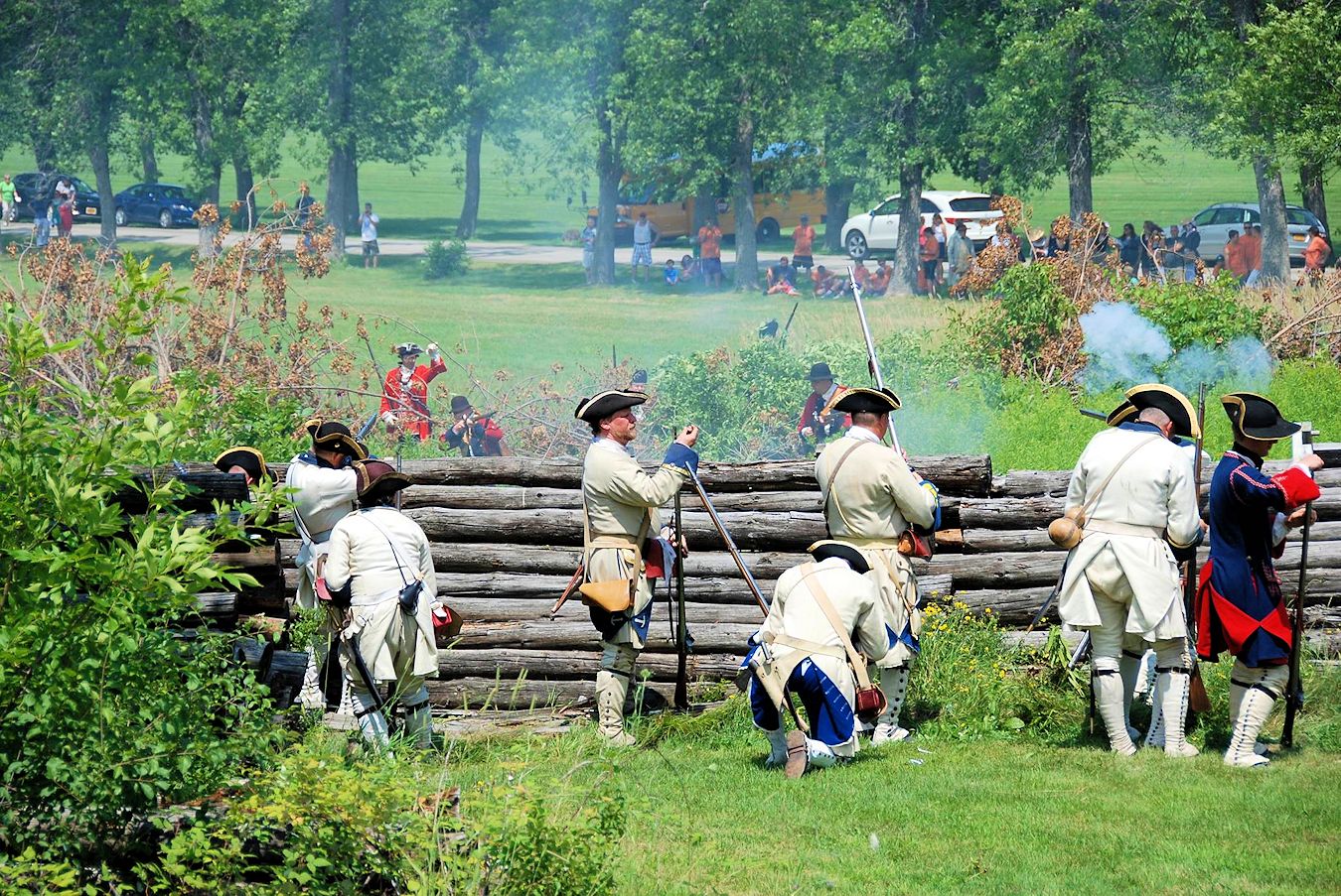 Montcalms Cross Battle of Carillon Reenactment at Fort Ticonderoga