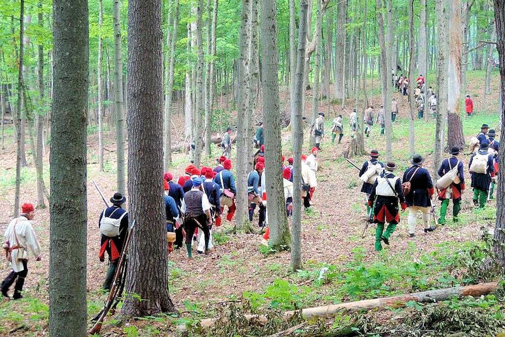 Montcalms Cross Battle of Carillon Reenactment at Fort Ticonderoga