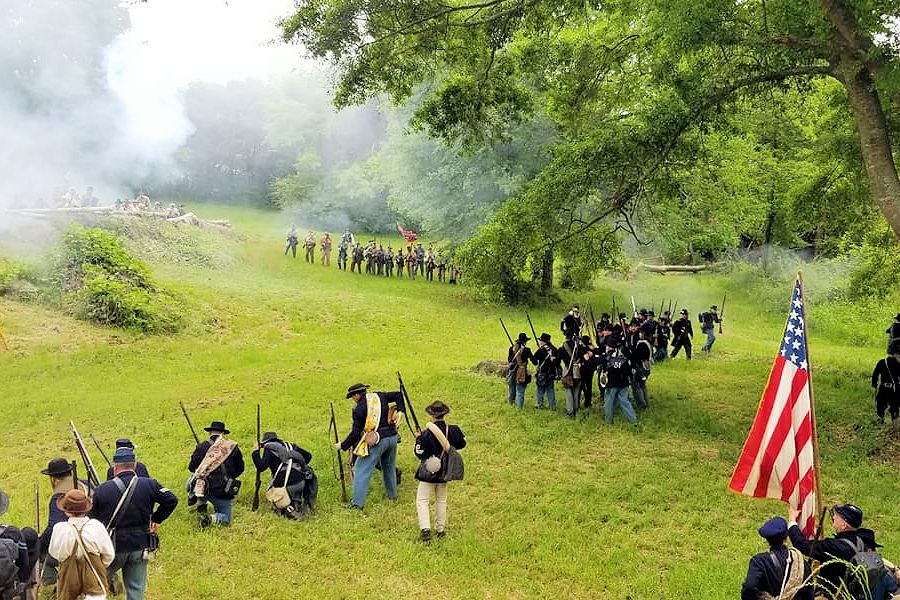Old Clinton War Days - Battles of Sunshine Church Reenactment - Old Clinton Historic District