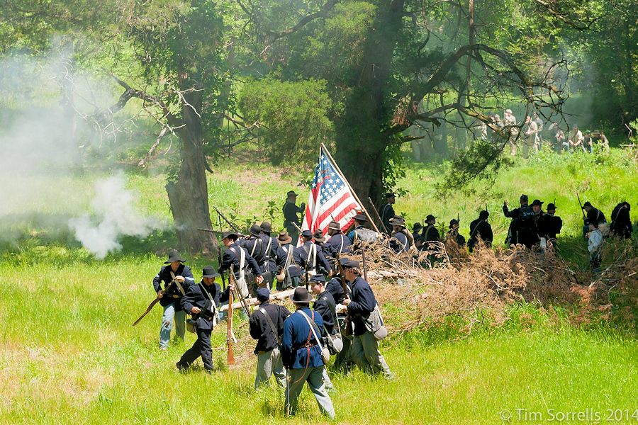 Old Clinton War Days - Battles of Sunshine Church Reenactment - Old Clinton Historic District