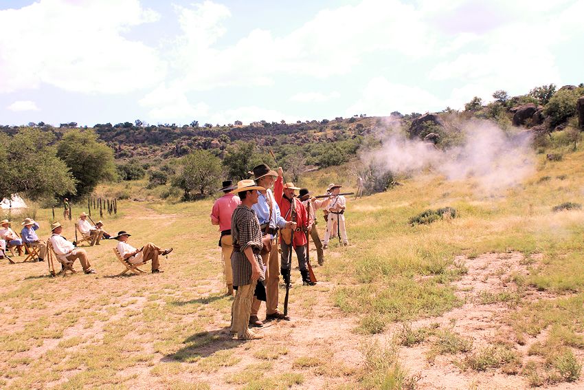 Virgil Baldwin Memorial Rendezvous - Davis Mountain Brigade - Evans Mulhern Ranch