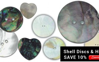 Shell Disc & Heart Sale - Crazy Crow Trading Post