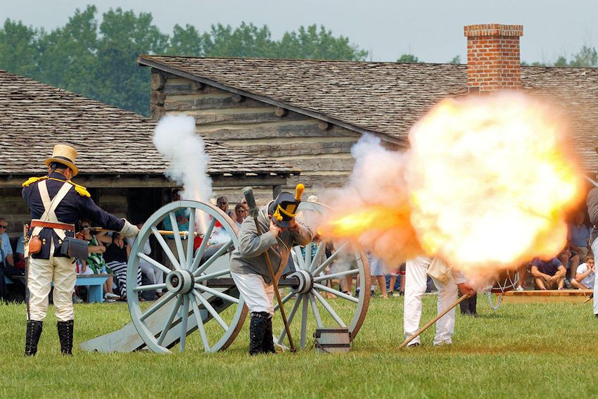 Fort Atkinson Living History Weekend in July