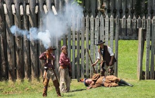 Fort Crevecoeur French and Indian War Reenactment Living History