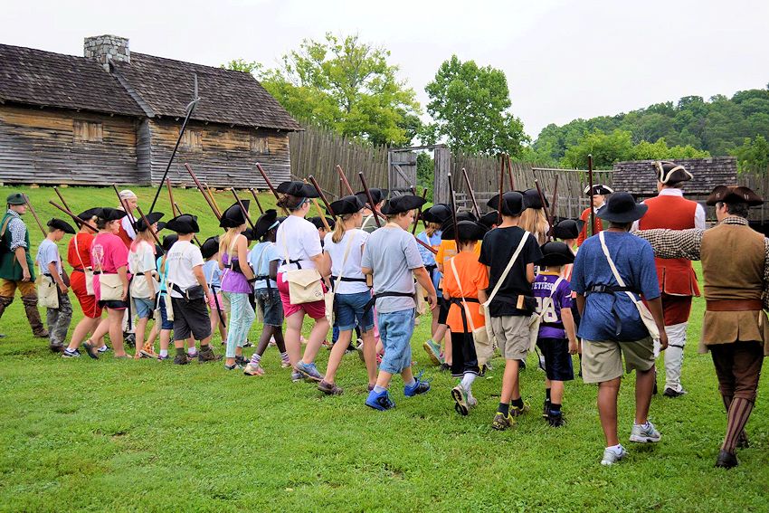 Fort Loudoun Junior Ranger Camp Program - Fort Loudon State Historical Park - Fort Loudon Association