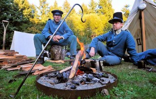 Fort Nisqually Brigade Encampment - Fort Nisqually Living History Museum Brigade Encampment - Tacoma Washington